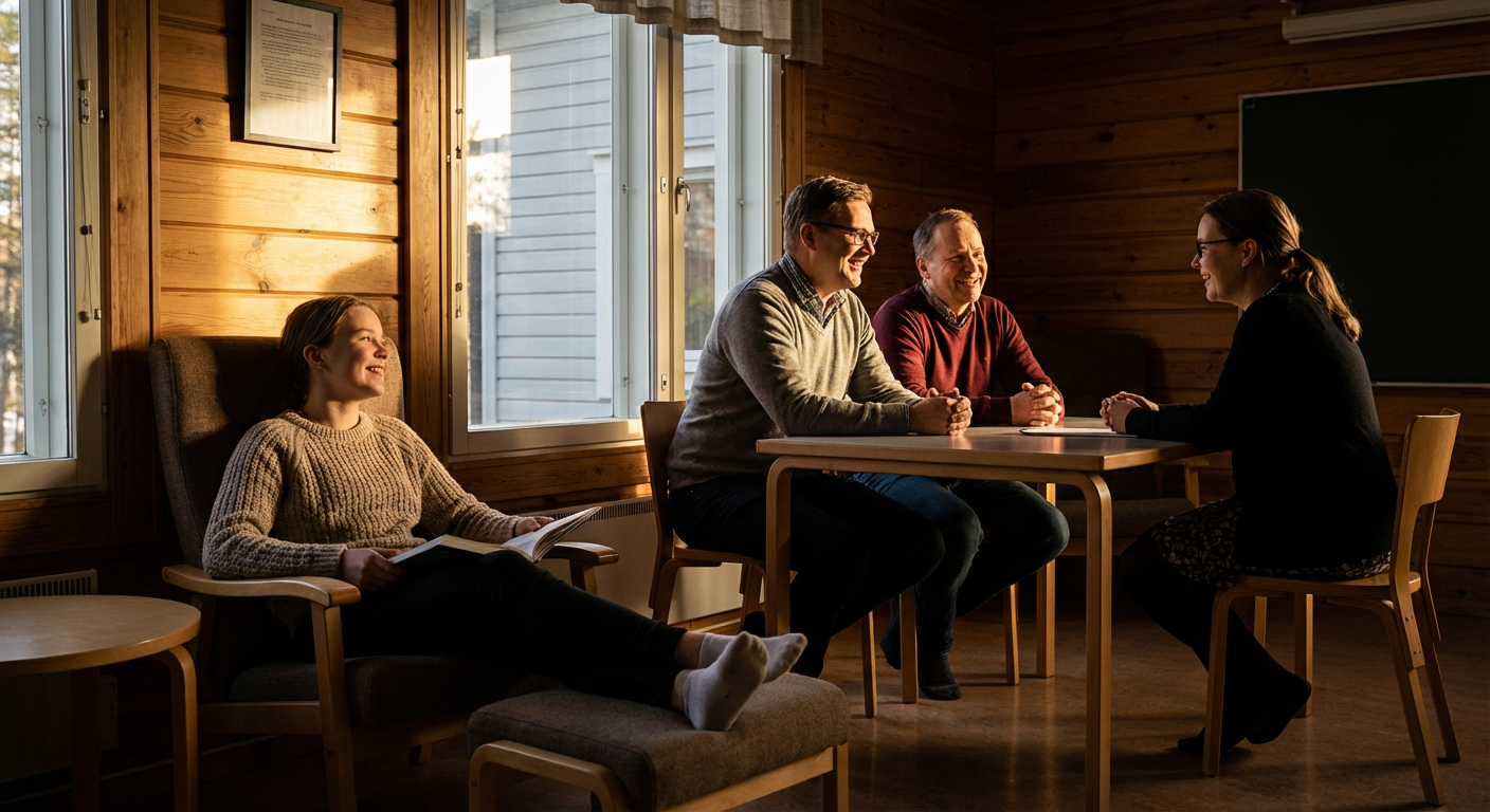 Illustration for When Emma's Third Grade Tears Changed Everything: What Finland's Homework Revolution Means for Your Family